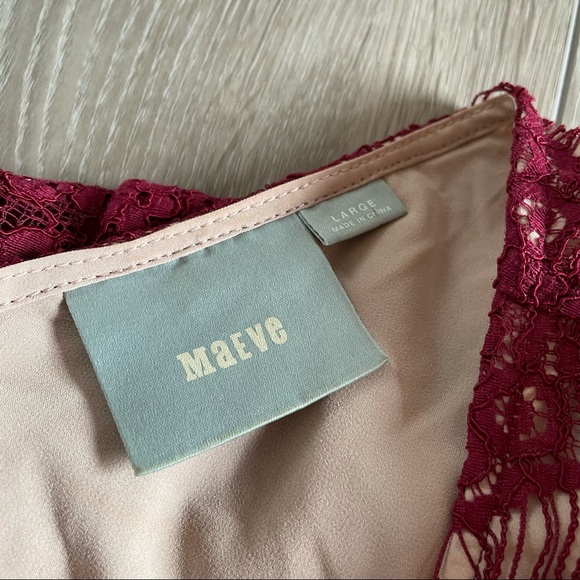 Maeve Peplum Lace Dress - Large - Picture 7 of 14